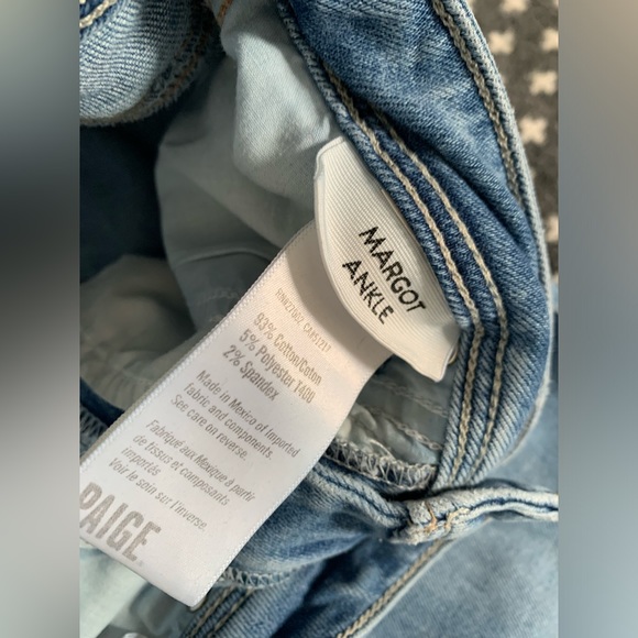 Paige Margot Ankle Jeans size 24 - Picture 6 of 6